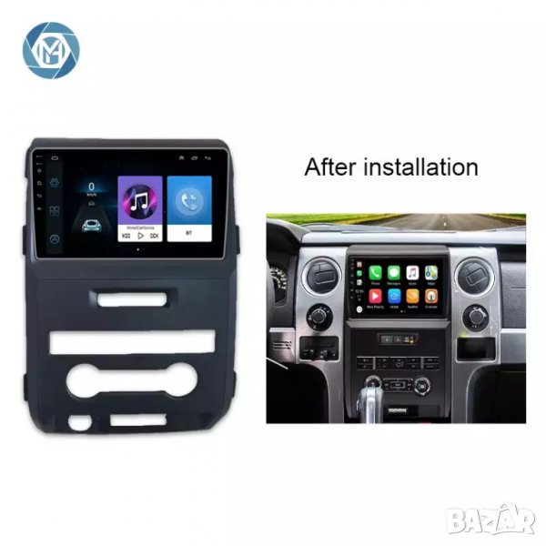 Мултимедия, Двоен дин, за Ford F150 Raptor, 2009-2012, Навигация, за Ford, 2 Дин, плеър 9“, Android, снимка 1