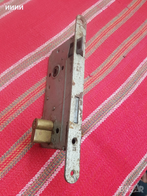 Полска брава с патрон Метал, снимка 1