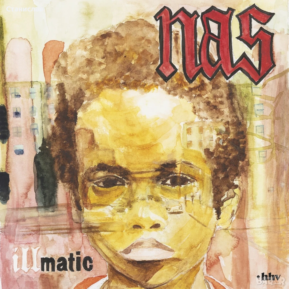 Nas Illmatic плакат 60х60см, снимка 1