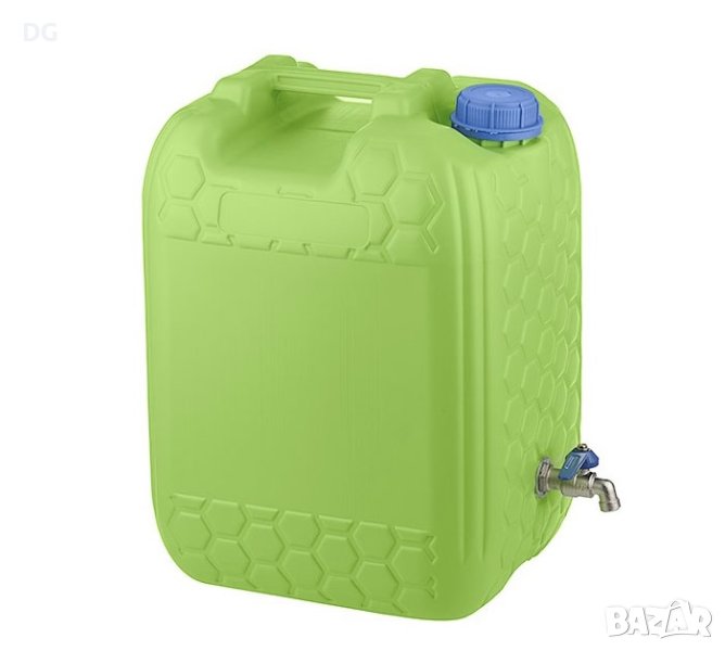 Туба за вода с метален кран 20 литра, снимка 1