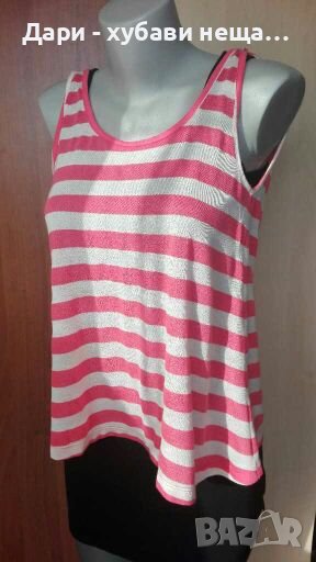 Потник/топ със свободна ктойка и полугол гръб🍀❤S,M❤арт.815, снимка 1