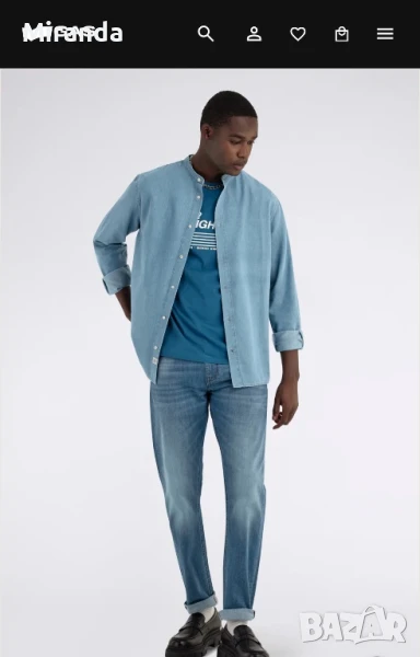 Gas Albert Simple Rev мъжки дънки 30 р-р, снимка 1