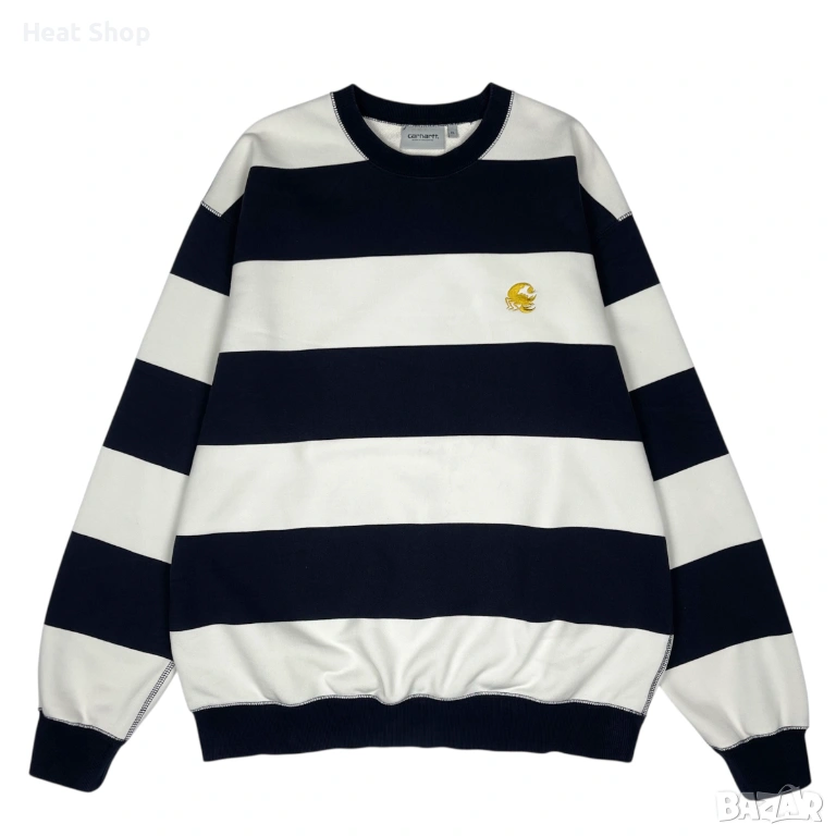 Мъжка блуза Carhartt WIP Alvin Striped Sweatshirt, снимка 1