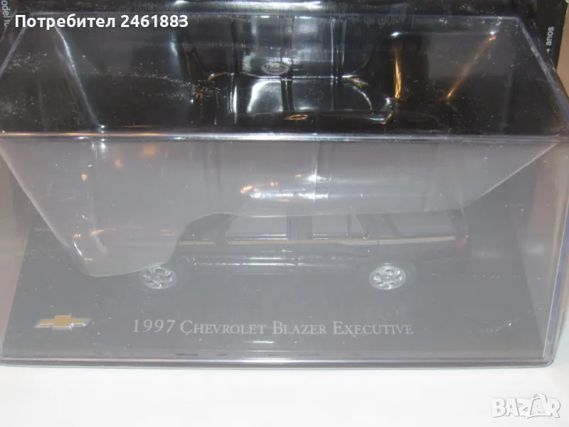 1/43 метална колекционерска количка CHEVY BLAZER новa, снимка 1