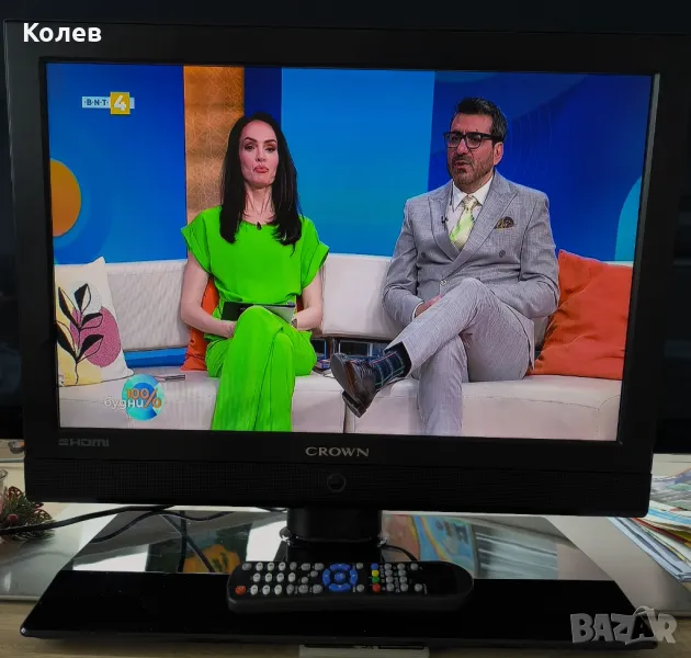 Телевизор Crown TFT LCD 22782- 22 инча, снимка 1