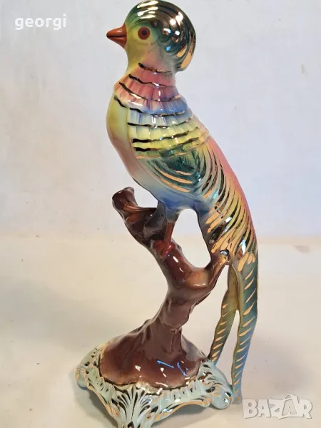 порцеланова фигура фазан , снимка 1