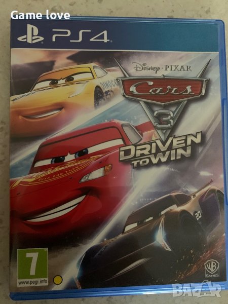 Cars 3 PS4 Disney Pixar cars 3 PlayStation 4, снимка 1
