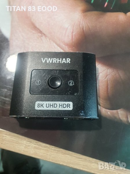 HDMI 2.1 превключвател 8K HDMI, снимка 1