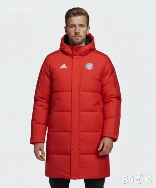 Adidas Bayern Munchen - Оригинално мъжко яке / парка с пух р-р M, L, снимка 1