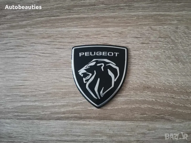 стикер Пежо Peugeot с новото лого среден размер, снимка 1