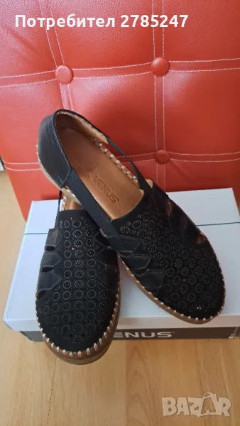 Дамски сандали естествена кожа , снимка 1