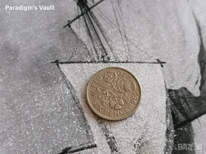 Монета - Великобритания - 6 пенса | 1965г., снимка 1