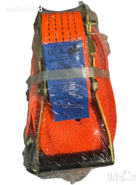 Колан с лебедка за укрепване на товари  Дължина - 12 м, снимка 1