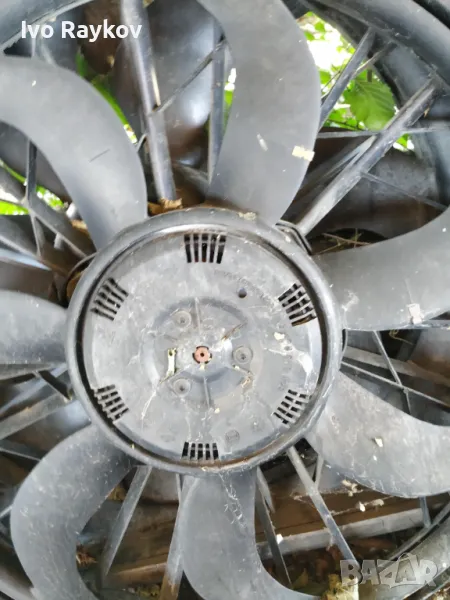Вентилатор на радиатора Mercedes W211(2002-2009) ,[A 211 500 16 93] ,[A 211 505 05 55], снимка 1