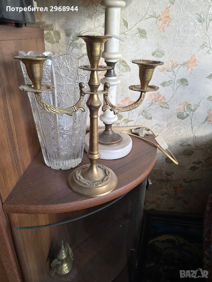 Старинен свещник, снимка 1