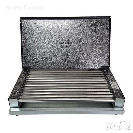 Електрическа скара, 1600W с капак, българска, снимка 1