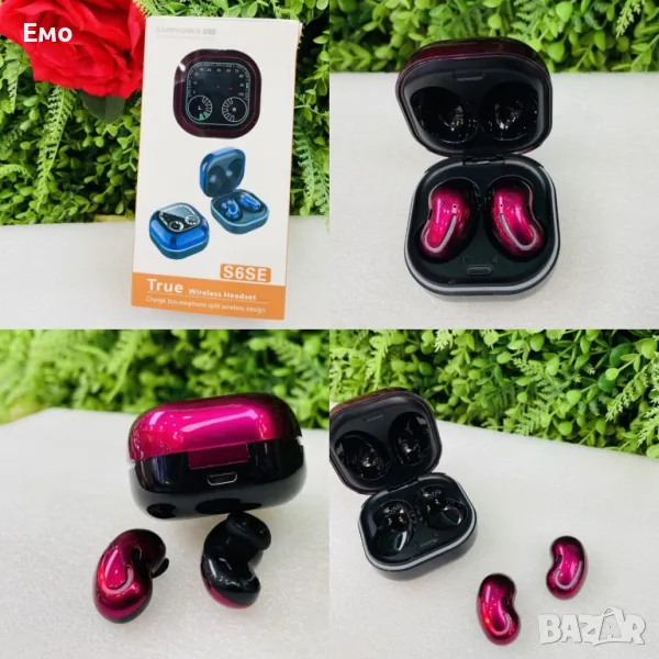 Водоустойчиви безжични Bluetooth слушалки S6SE EP88, снимка 1