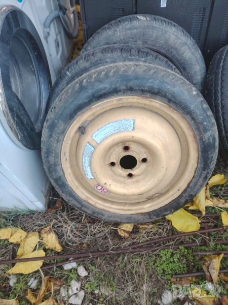 Резервни гуми с джанти (патерици)14/15", снимка 1