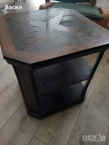 Маса от масив 50/50/50см., снимка 1