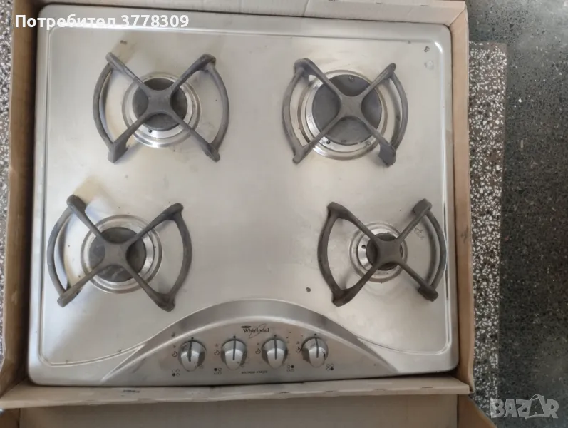 Газов плот Whirlpool AKM515/ix/01, снимка 1