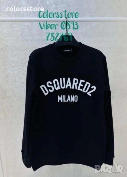 Мъжка Черна блуза Dsquared2 код IM73u, снимка 1