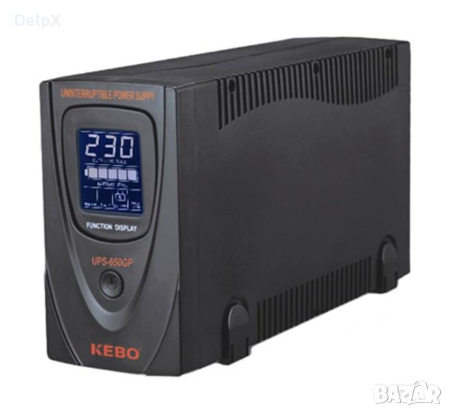 Резервно захранване UPS-650GP 12V 7AH 650VA/400W RS232/USB, снимка 1