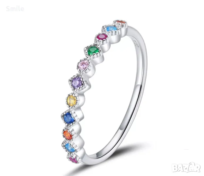 Сребърен пръстен , снимка 1