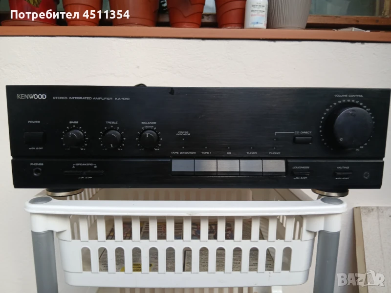 KENWOOD STEREO INTEGRATED AMPLIFIER, снимка 1