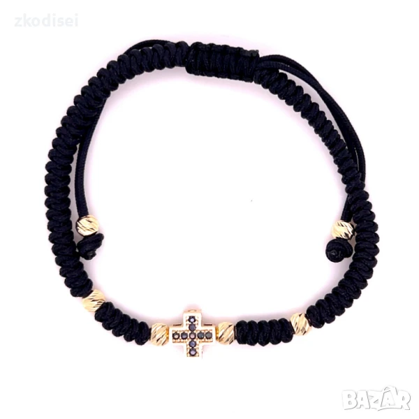 Златна регулируема гривна 1,57гр. 14кр. проба:585 модел:33348-1, снимка 1