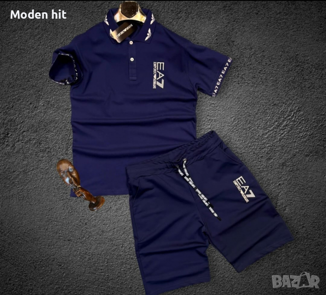 Armani мъжки летни комплекти /тениска и къси панталони/ реплика, снимка 1