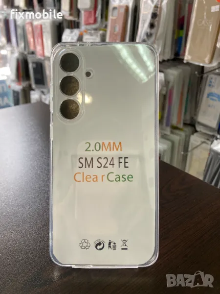 Samsung Galaxy S24 FE Прозрачен кейс, снимка 1