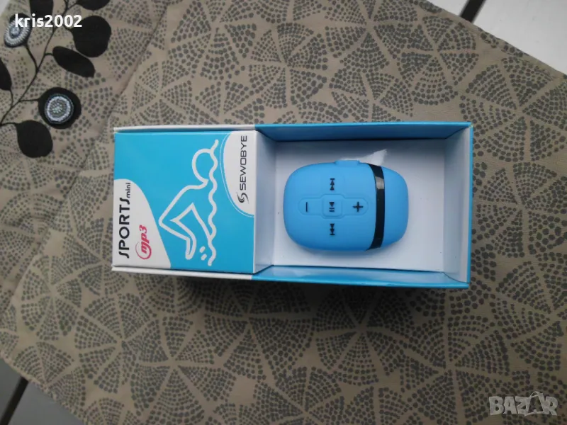 SEWOBYE - Водоустойчив MP3 плеър, 8Gb, до 16 часа плейване, снимка 1