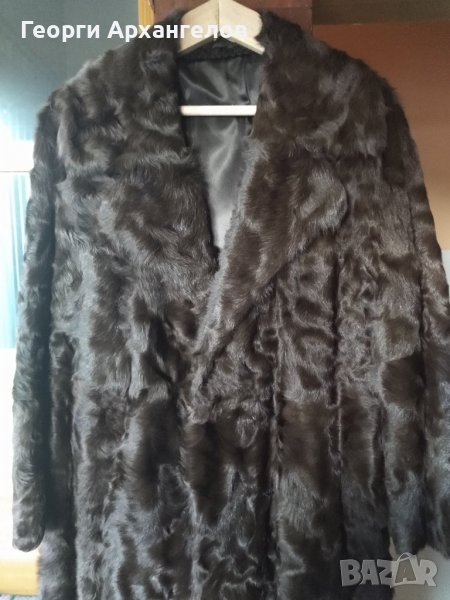 Дамско кожено палто от исландска нутрия, ново, снимка 1