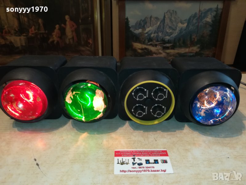 поръчана-MOON DISCO LIGHT-ЦВЕТОМУЗИКА ВНОС ФРАНЦИЯ 1709211208, снимка 1