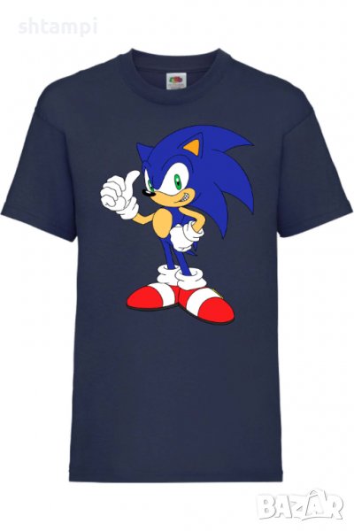 Детска тениска Sonic 005,Соник,Игра,Изненада,Подарък,Празник,Повод, снимка 1