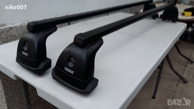 thule Ситроен с4 пикасо-Ситроен с4 гранд пикасо-багажник-греди-релси-автобокс-рейки, снимка 1