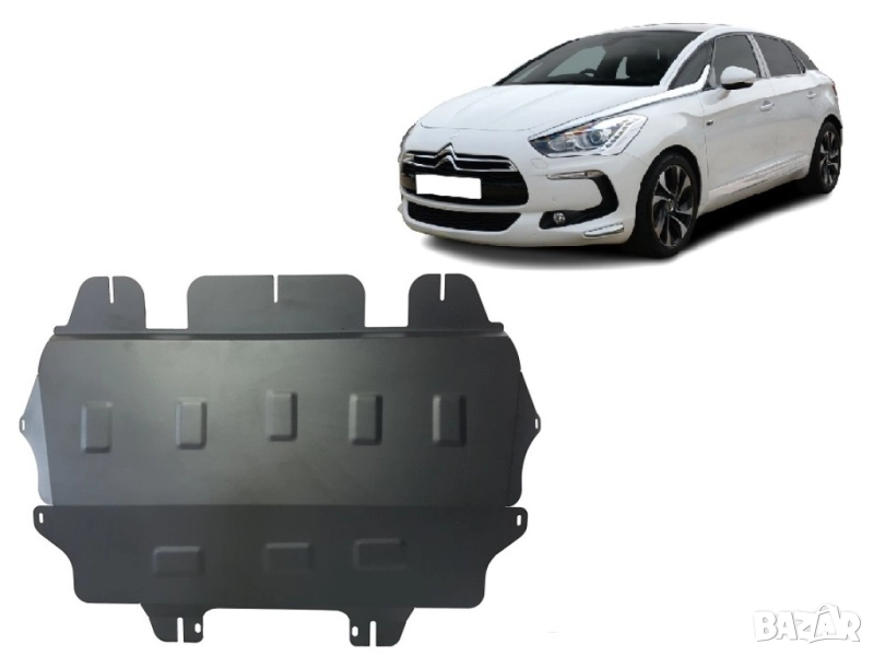 Метална кора под двигател и скоростна кутия Citroen DS 5 2011г +, снимка 1