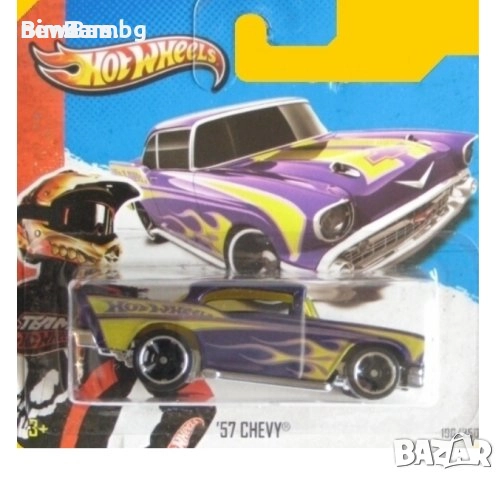 Колекционерска количка Hot Wheels '57 Chevy, снимка 1