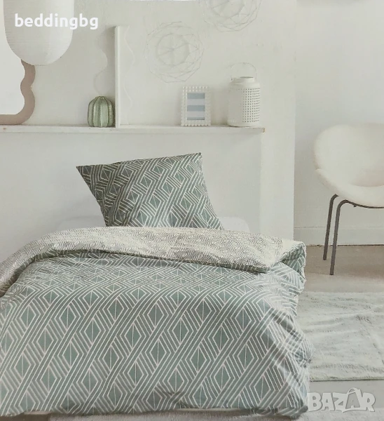 Единичен спален комплект Диамант Premium – 2 части, снимка 1