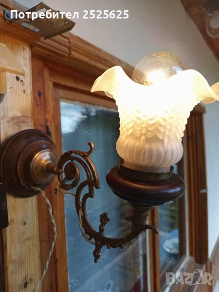 Стенна лампа-стил Арт деко, снимка 1