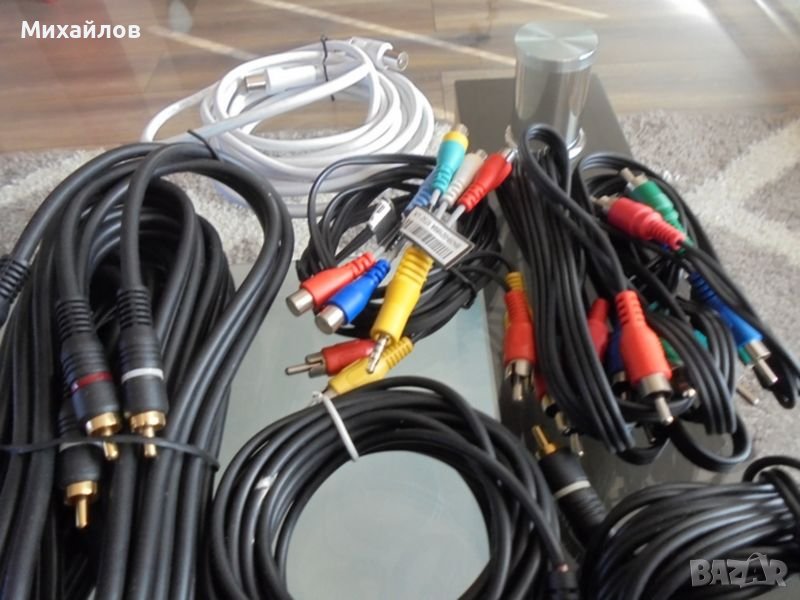 кабели аудио-видео, РС, телефони, снимка 1