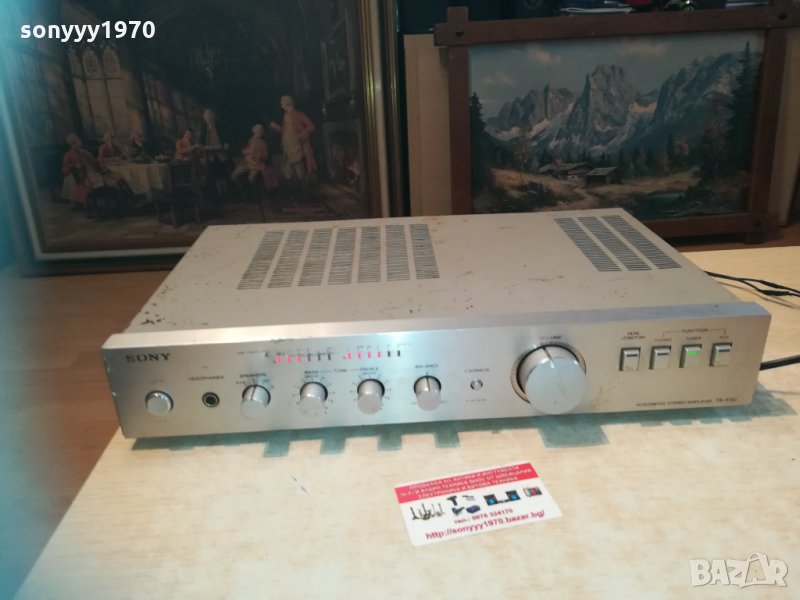sony ta-f30 stereo amplifier 1203211234, снимка 1