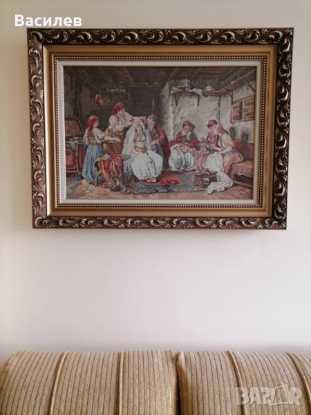 Гоблен Украсяване на булката. , снимка 1