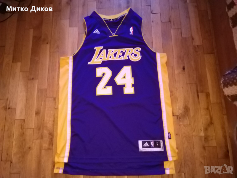 Kobe Bryant #24 Los Angeles Lakers NBA маркова баскетболна тениска  оригин.Adidas размер M lenght +2, снимка 1