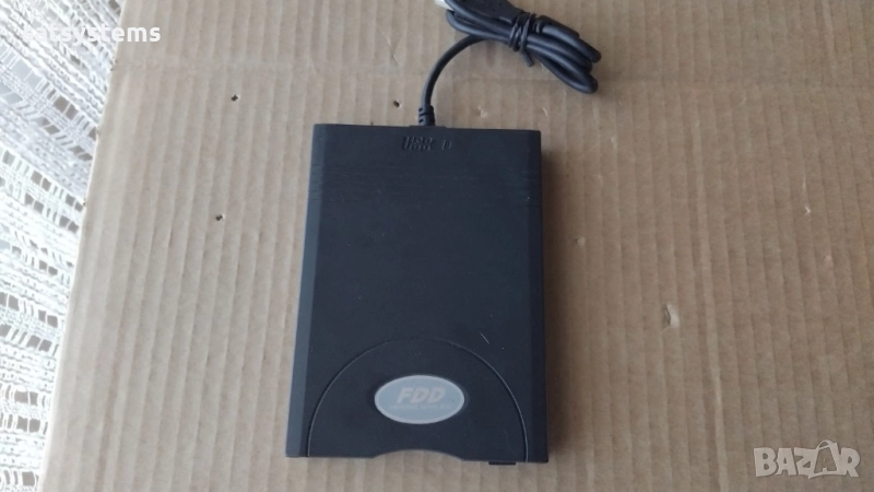  USB 2.0 Floppy Disk Drive Samsung SFD-321U/HP REV.B1, снимка 1