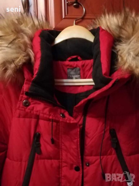 Парка цвят бордо, снимка 1