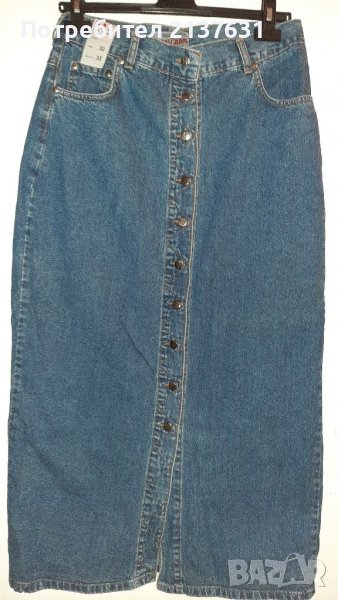 НОВА с Етикет ДАМСКА ДЪНКОВА ПОЛА DALI JEANS - Размер М , снимка 1