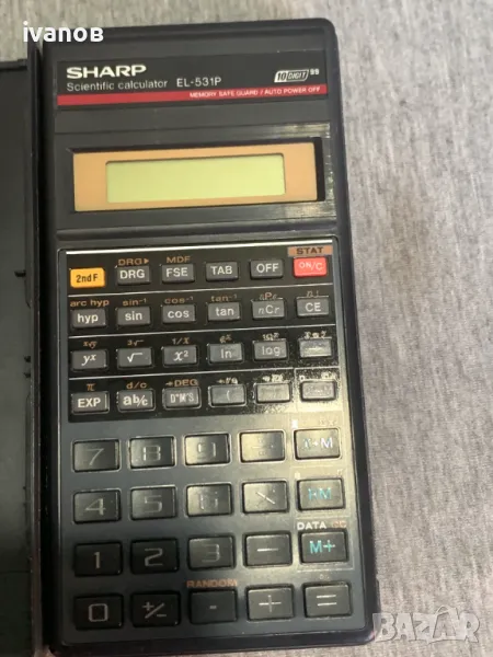 калкулатор Sharp EL-531P, снимка 1
