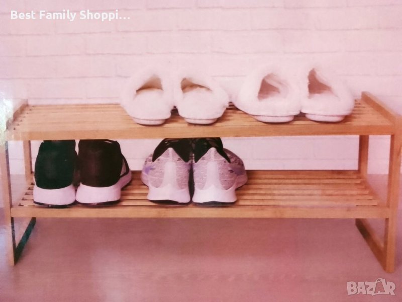Бамбуков рафт за обувки , снимка 1
