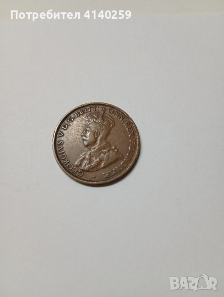 АВСТРАЛИЯ МОМЕНТА 1/2 ПЕНИ 1929 г , снимка 1